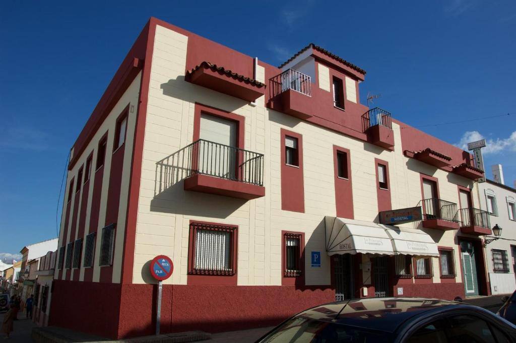 Hostal Los Príncipes building in Palos de la Frontera